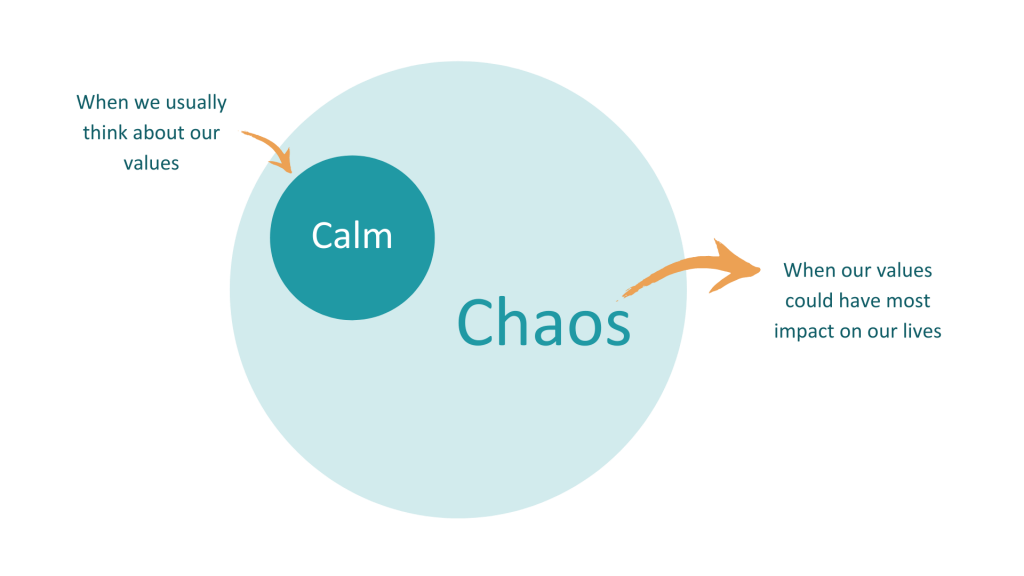 Rethinking values in an uncertain world